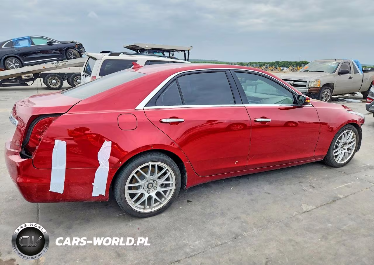 2014 Cadillac Cts Luxury Collection VIN:1G6AX5S31E0196285 - 3
