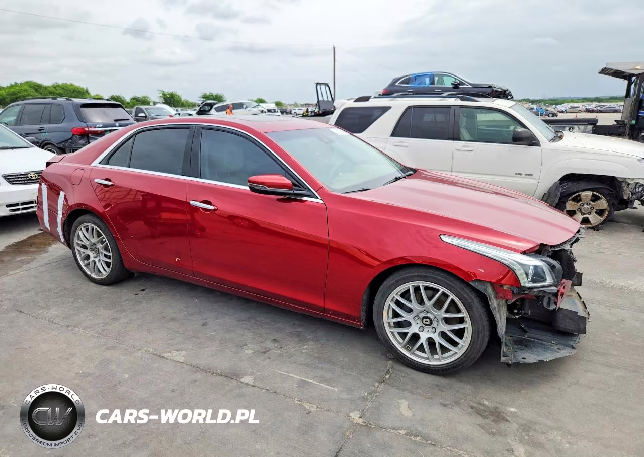 2014 Cadillac Cts Luxury Collection VIN:1G6AX5S31E0196285 - 4