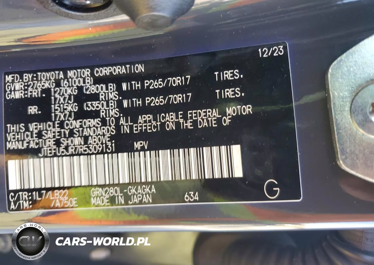 2024 Toyota 4Runner Sr5 Premium VIN:JTEFU5JR7R5309131 - 13