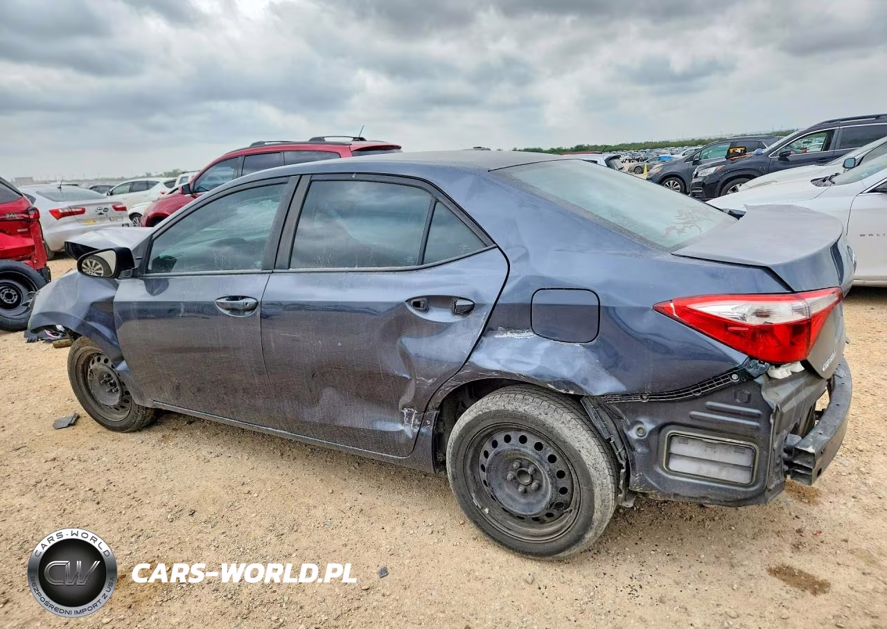 2016 Toyota Corolla Le VIN:2T1BURHEXGC727390 - 2