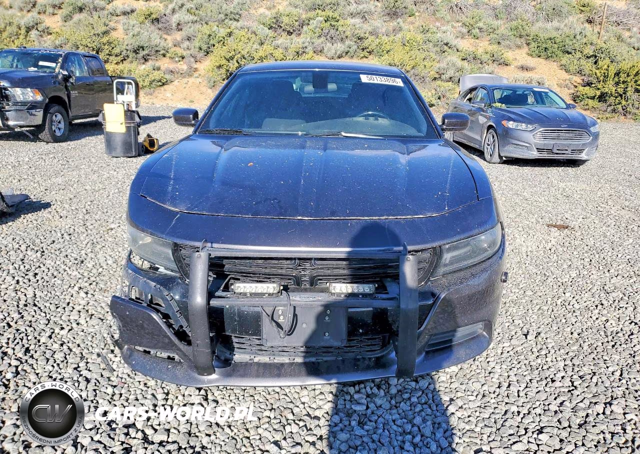 2019 Dodge Charger Police VIN:2C3CDXAT3KH644811 - 5
