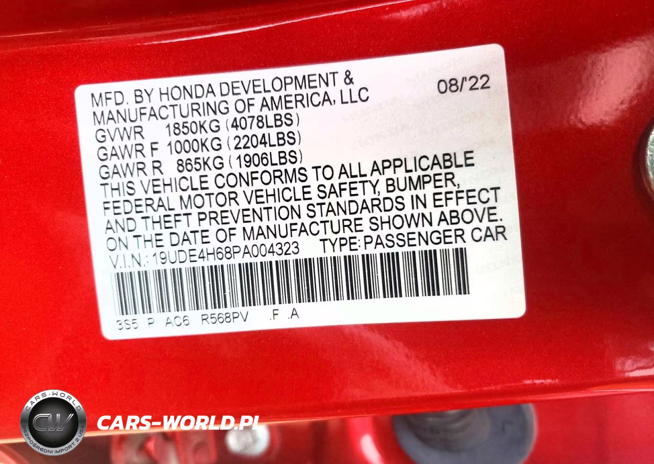 2023 Acura Integra A-Spec Tech VIN:19UDE4H68PA004323 - 12