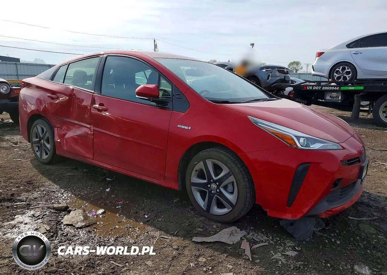 2020 Toyota Prius Xle VIN:JTDKARFU7L3104802 - 4