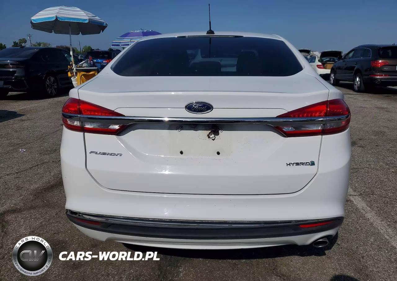 2018 Ford Fusion S Hybrid VIN:3FA6P0UU3JR224972 - 6