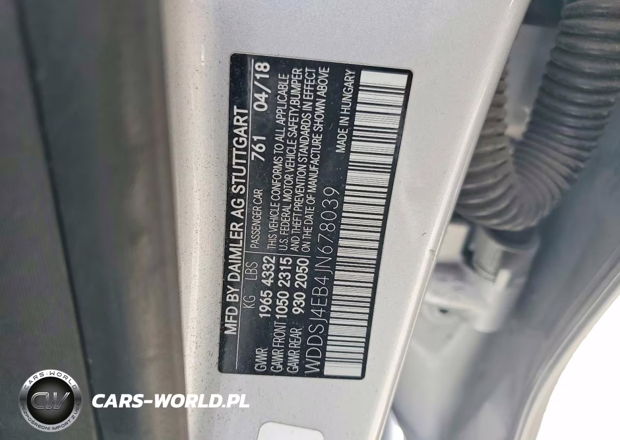 2018 Merz Cla Class VIN:WDDSJ4EB4JN678039 - 13