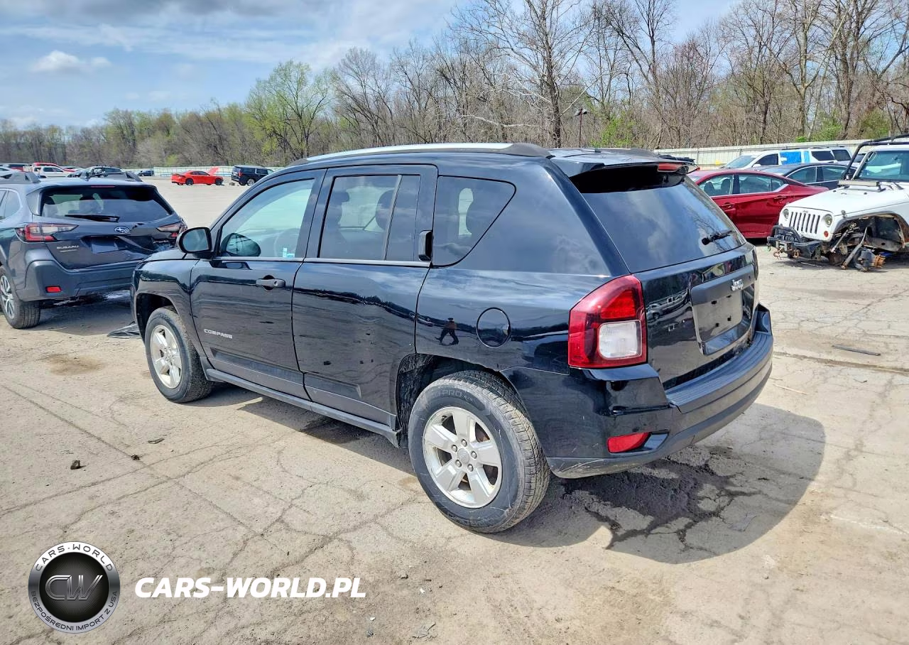 2014 Jeep Compass Sport VIN:1C4NJCBA1ED536160 - 2