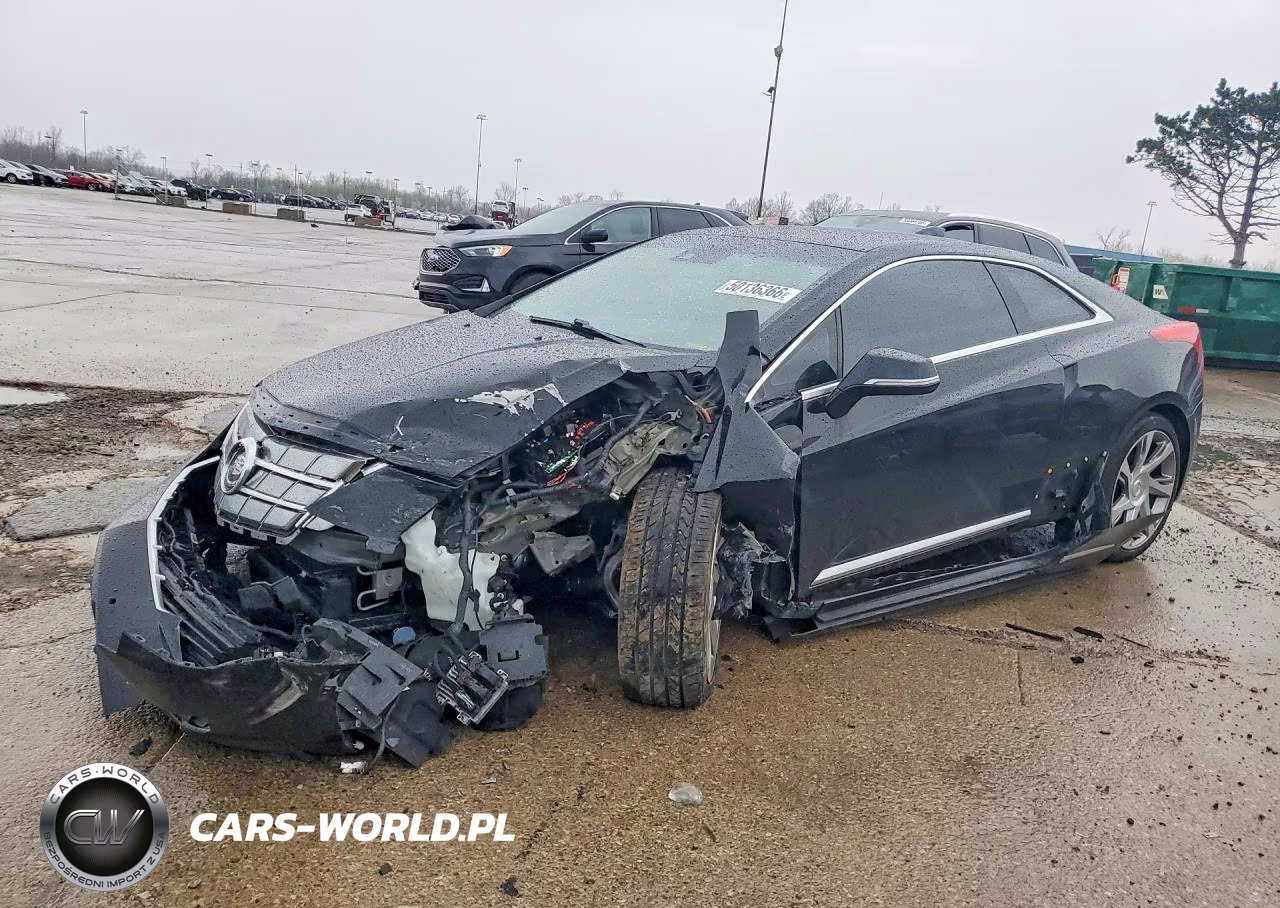 2014 Cadillac Elr Luxury VIN:1G6RS1E48EU600500 - 1