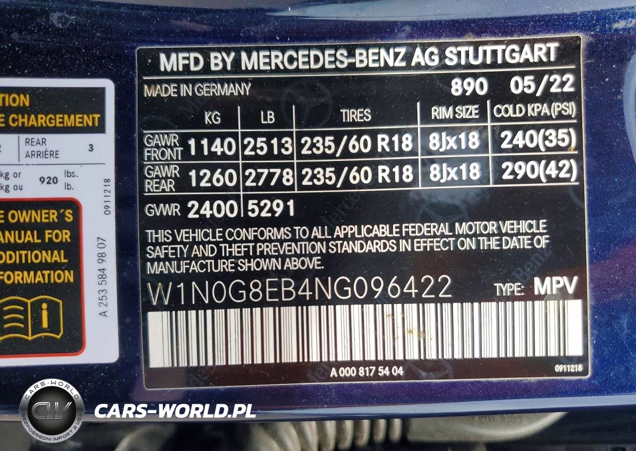 2022 Mercedes-Benz Glc 300 4Matic VIN:W1N0G8EB4NG096422 - 14