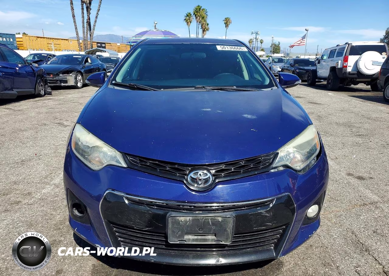 2015 Toyota Corolla S Plus VIN:5YFBURHE6FP294472 - 5