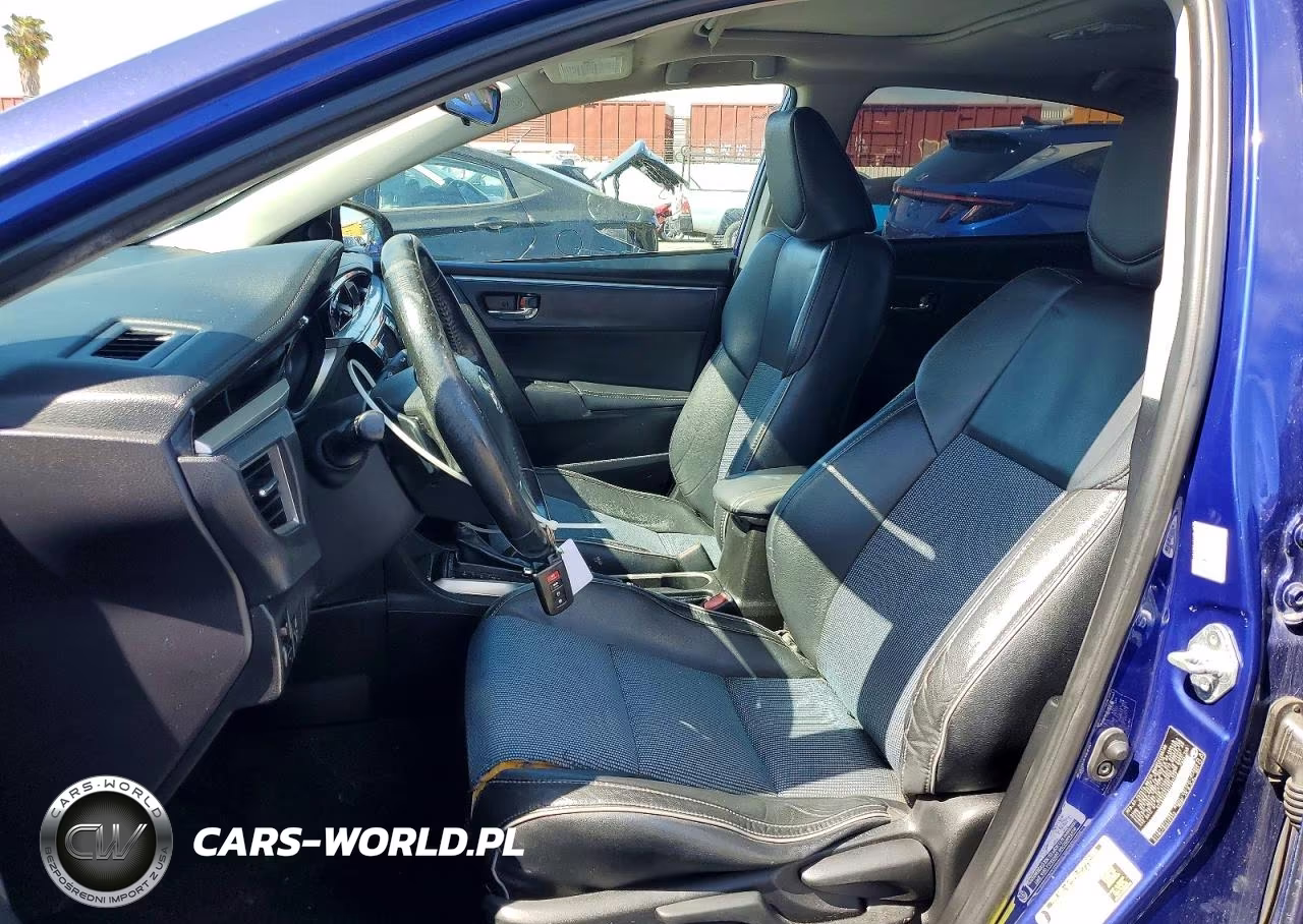 2015 Toyota Corolla S Plus VIN:5YFBURHE6FP294472 - 7
