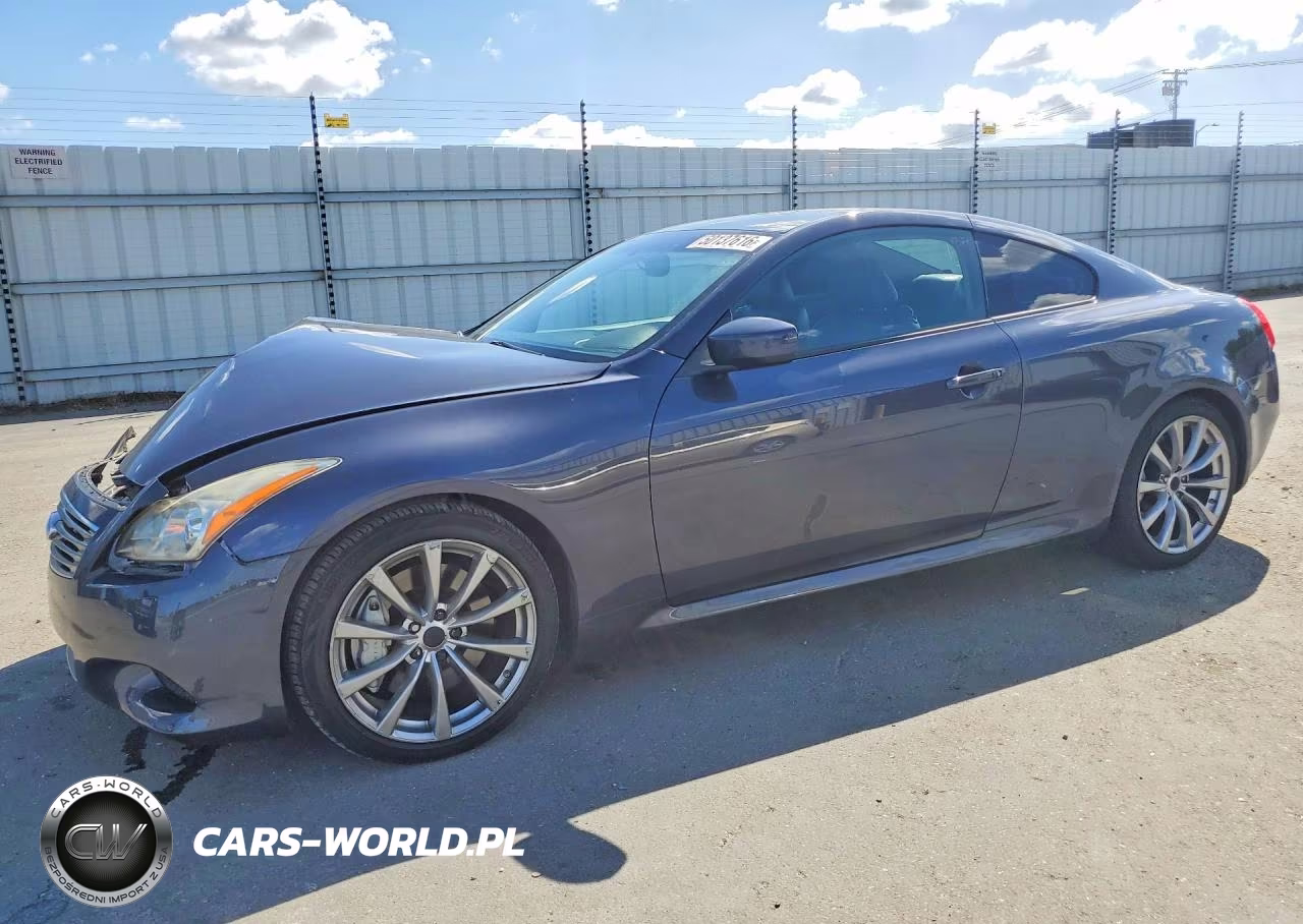 2009 Infiniti G37 Coupe Base