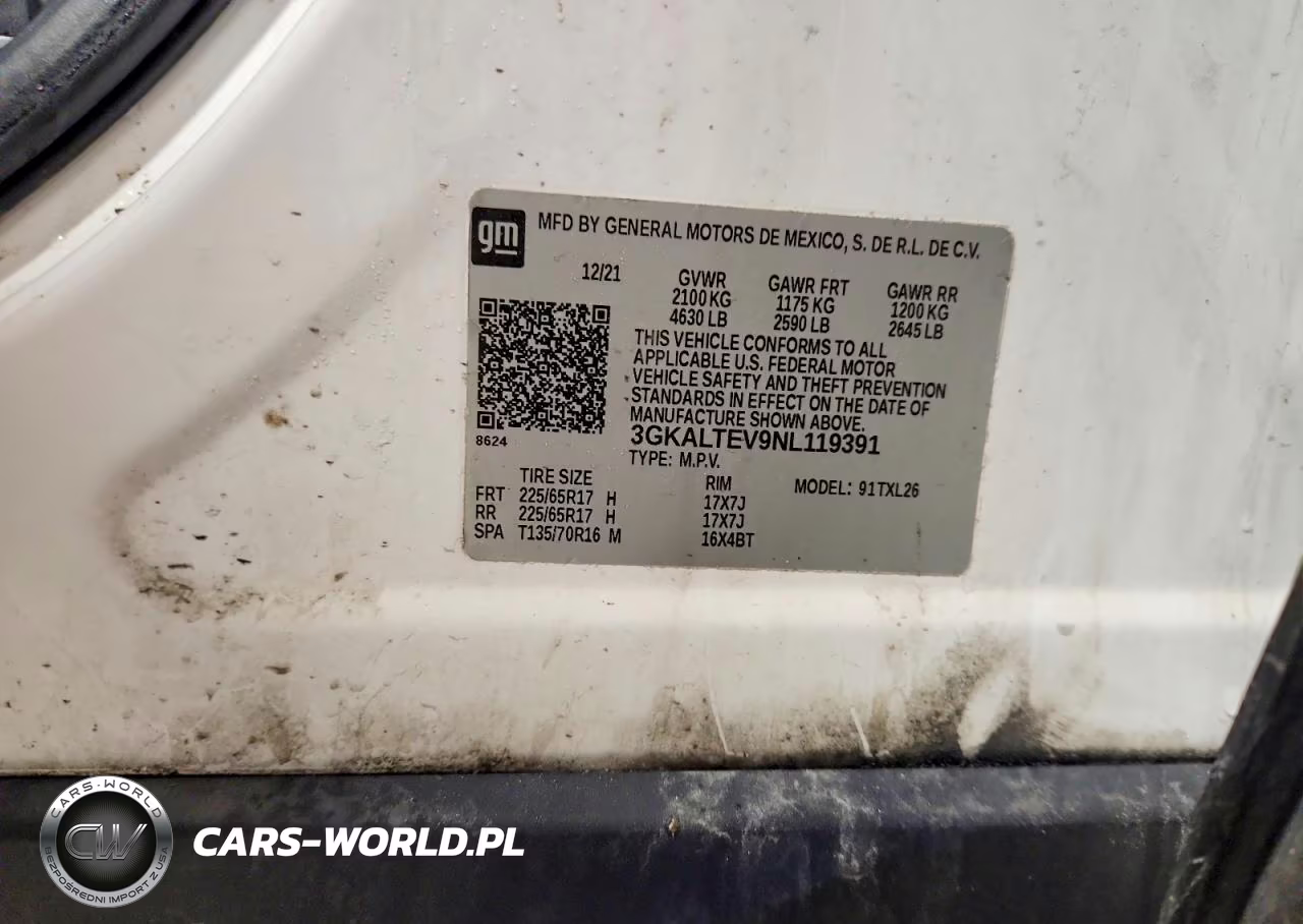 2022 GMC Terrain Sle VIN:3GKALTEV9NL119391 - 14