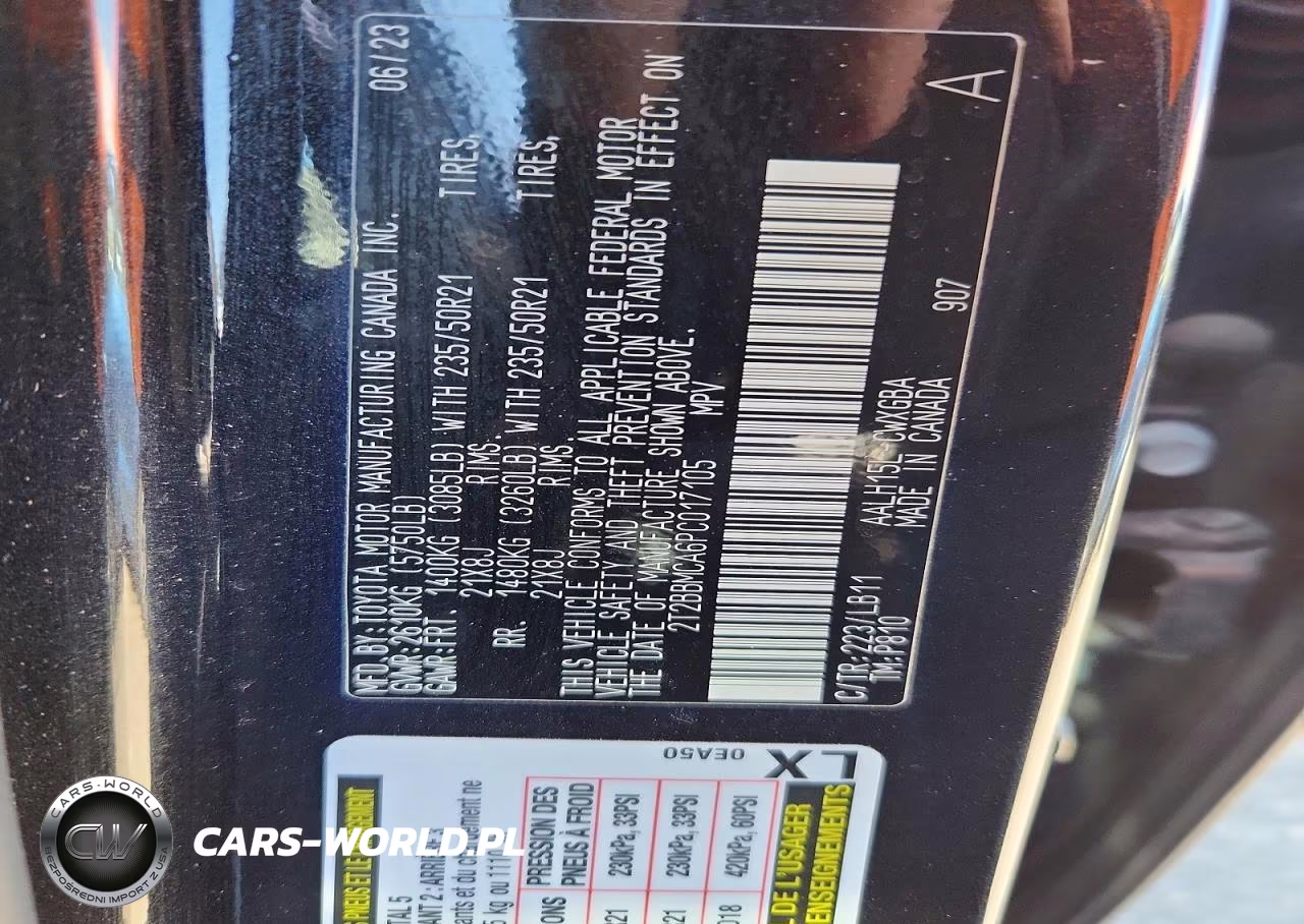 2023 Lexus Rx 350H Premium+ VIN:2T2BBMCA6PC017105 - 13