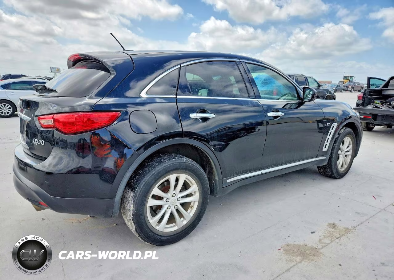 2017 Infiniti Qx70 Base VIN:JN8CS1MW6HM415022 - 3