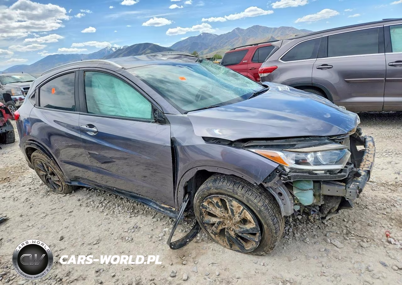 2021 Honda Hr-V Sport VIN:3CZRU6H1XMM754743 - 4