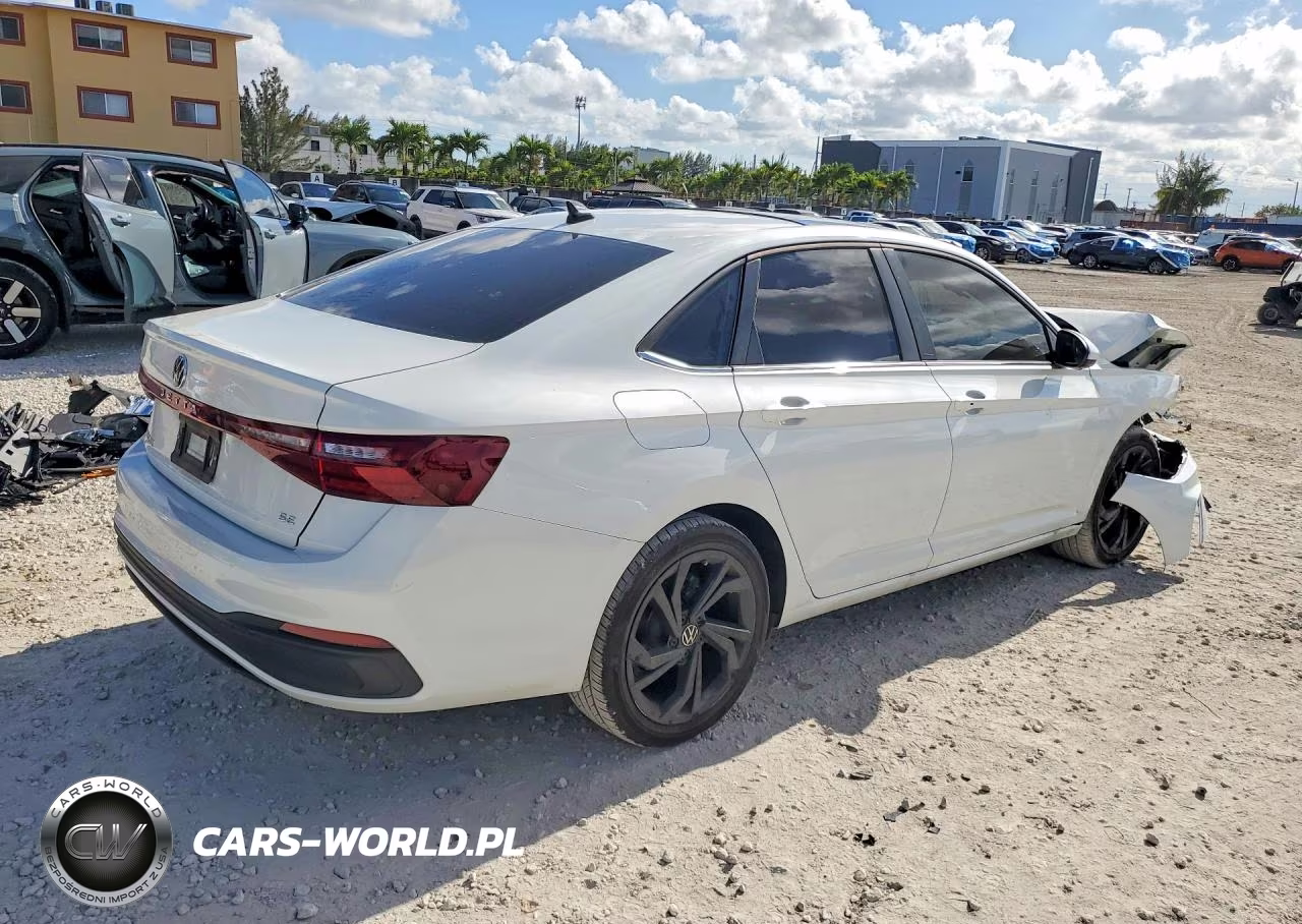 2025 Volkswagen Jetta Se VIN:3VW7X7BU0SM053801 - 3