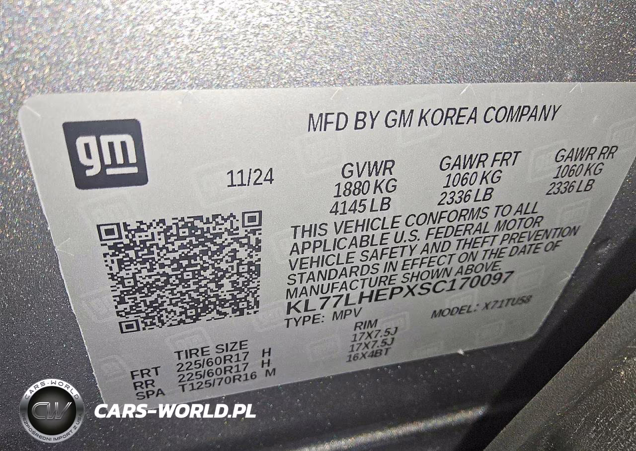 2025 Chevrolet Trax VIN:KL77LHEPXSC170097 - 13