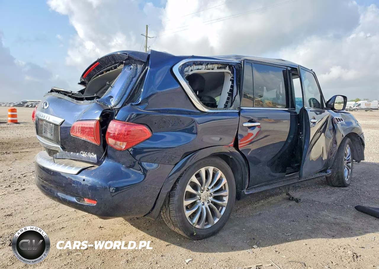 2017 Infiniti Qx80 Base VIN:JN8AZ2NE5H9155990 - 3