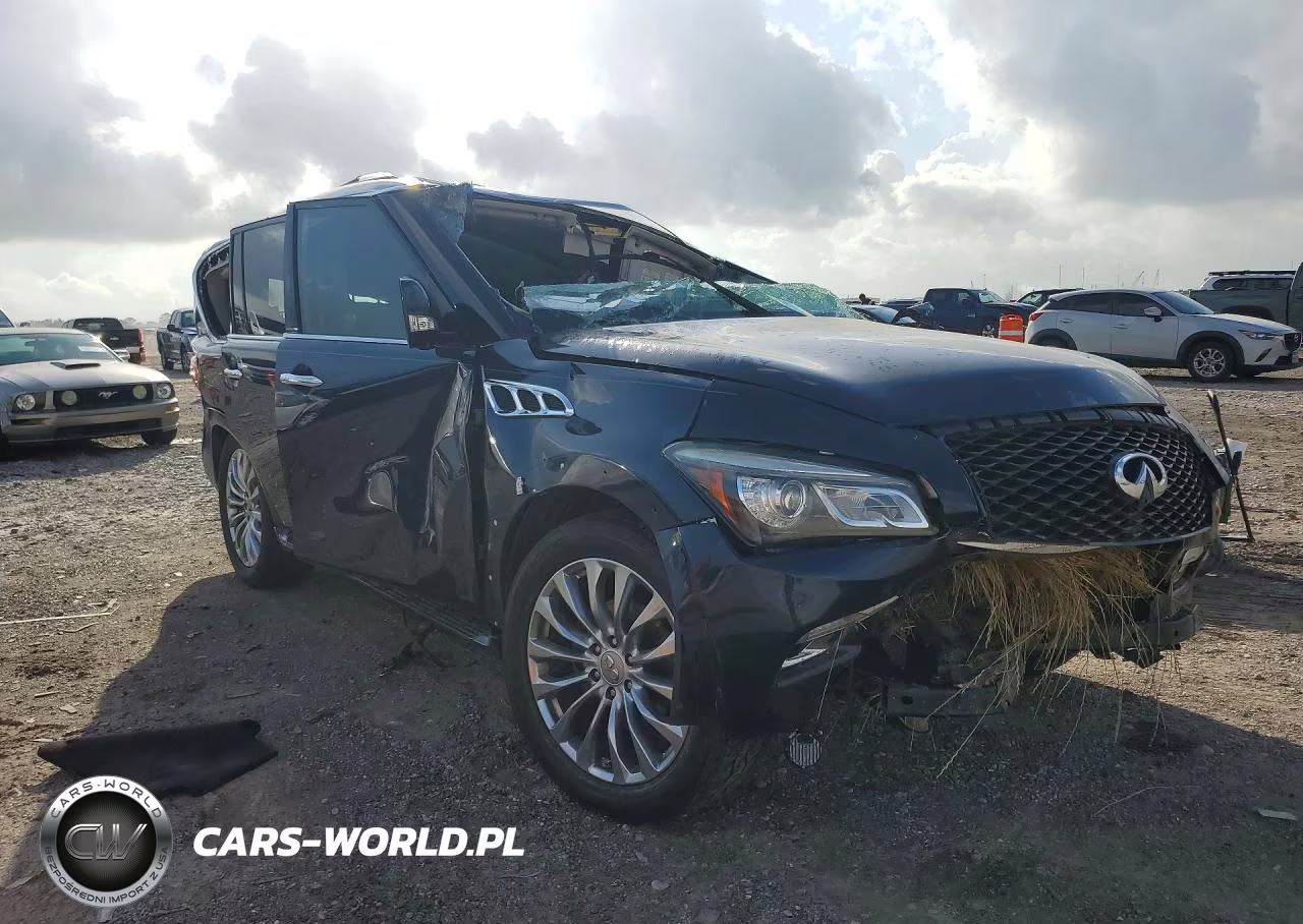 2017 Infiniti Qx80 Base VIN:JN8AZ2NE5H9155990 - 4