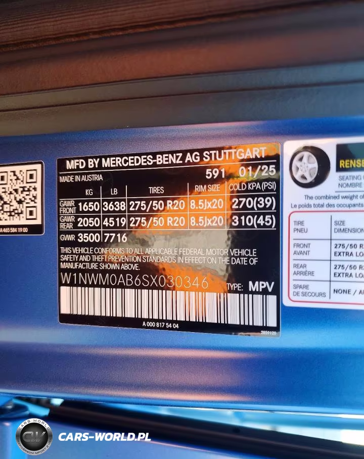 2025 Mercedes-Benz G 580E VIN:W1NWM0AB6SX030346 - 14