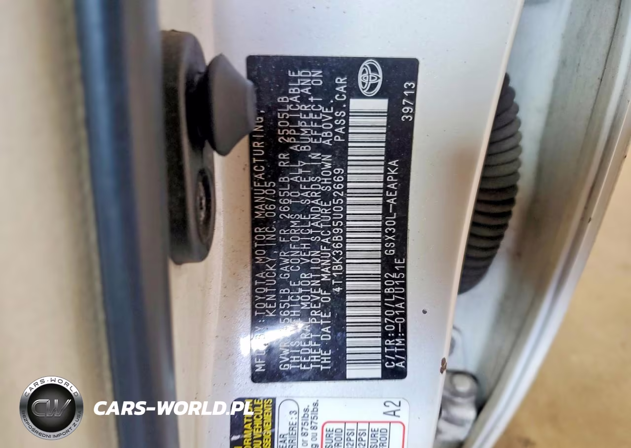 2005 Toyota Avalon Limited VIN:4T1BK36B95U052669 - 12