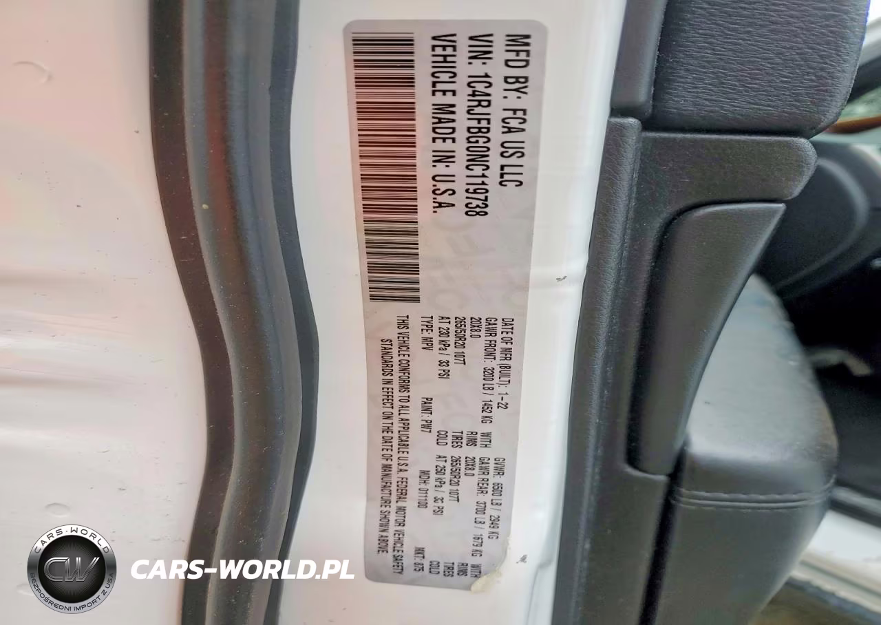 2022 Jeep Grand Cherokee Limited VIN:1C4RJFBG0NC119738 - 12