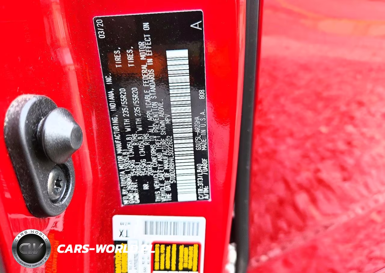 2020 Toyota Highlander Limited VIN:5TDDZRBH4LS022602 - 12