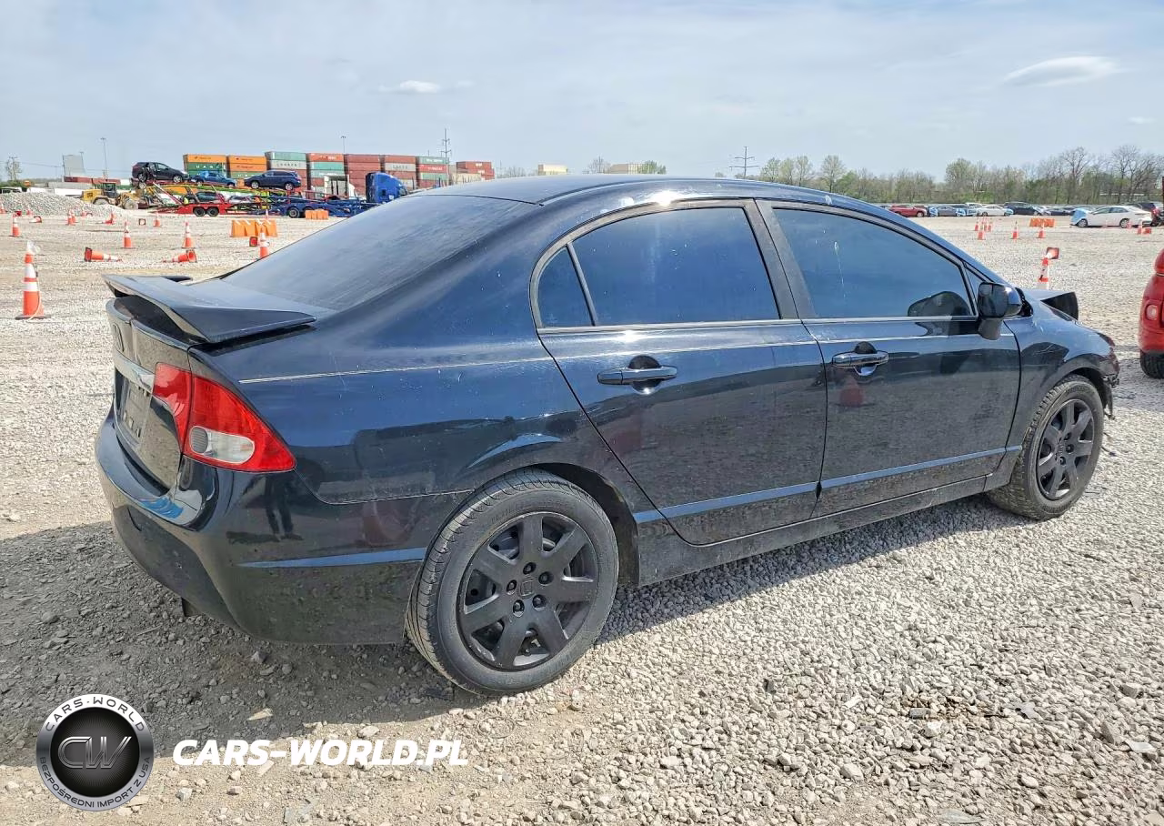 2011 Honda Civic Lx VIN:19XFA1E55BE002791 - 3