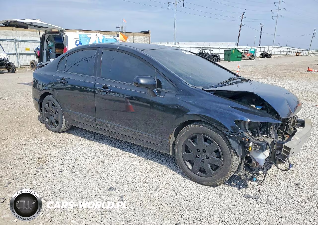 2011 Honda Civic Lx VIN:19XFA1E55BE002791 - 4