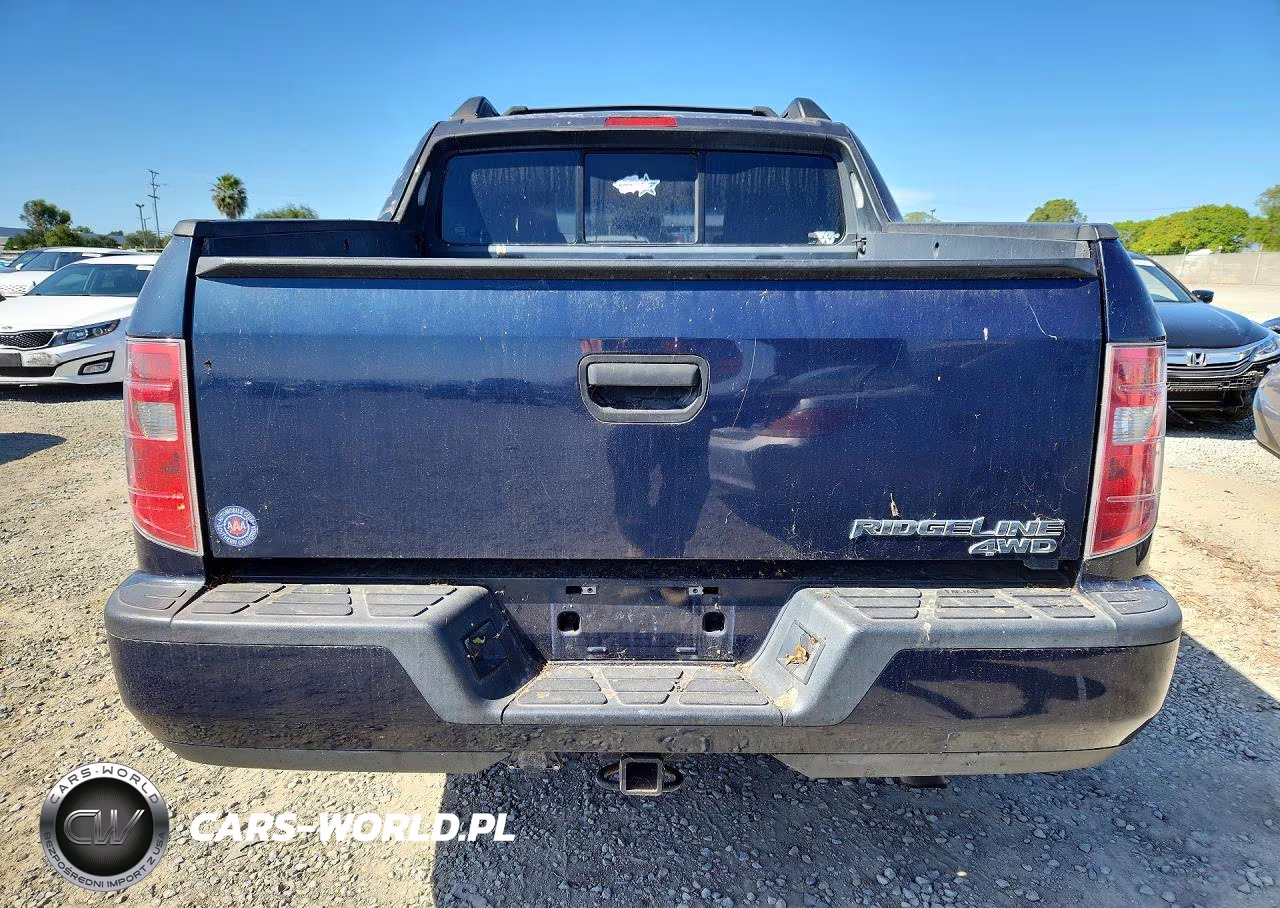 2009 Honda Ridgeline Rt VIN:5FPYK16209B102142 - 6