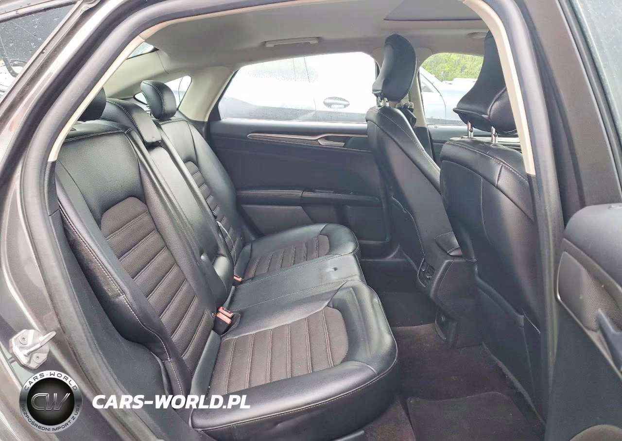 2017 Ford Fusion Se VIN:3FA6P0HD1HR166008 - 10