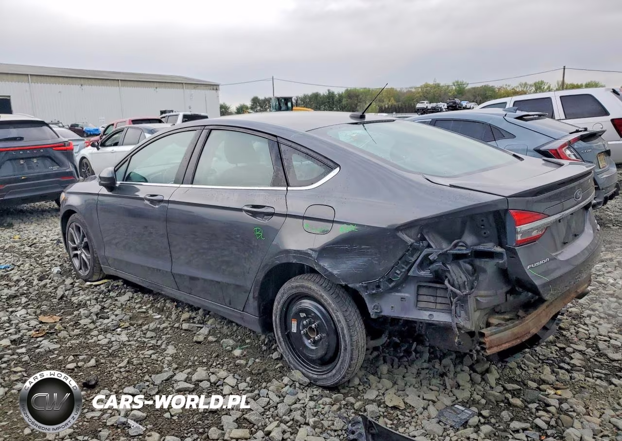 2017 Ford Fusion Se VIN:3FA6P0HD1HR166008 - 2