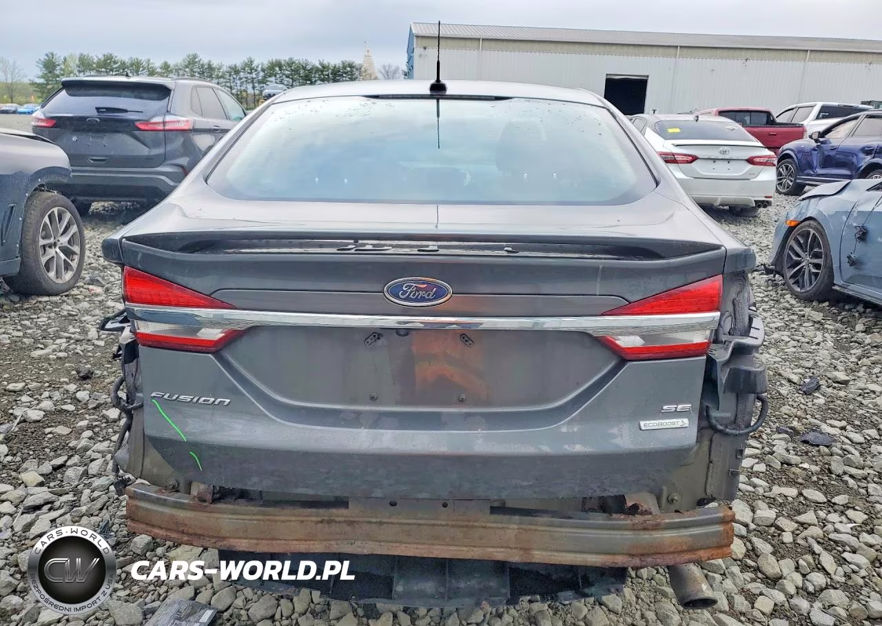 2017 Ford Fusion Se VIN:3FA6P0HD1HR166008 - 6