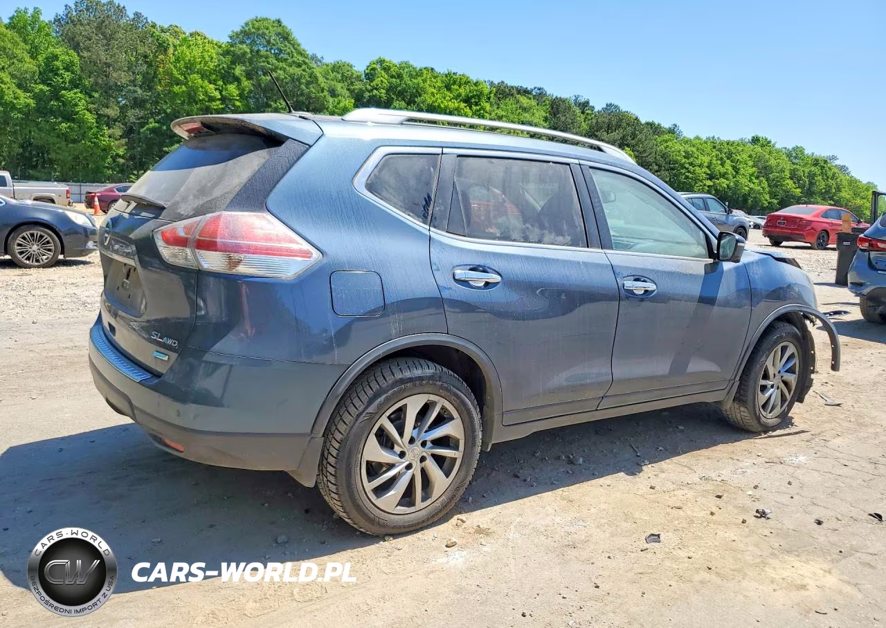 2014 Nissan Rogue Sl VIN:5N1AT2MV1EC779293 - 3