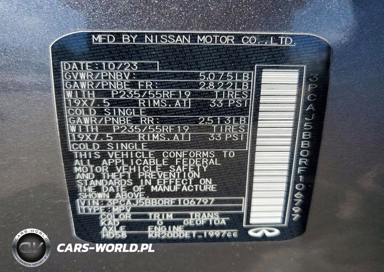 2024 Infiniti Qx50 Luxe VIN:3PCAJ5BB0RF106797 - 12