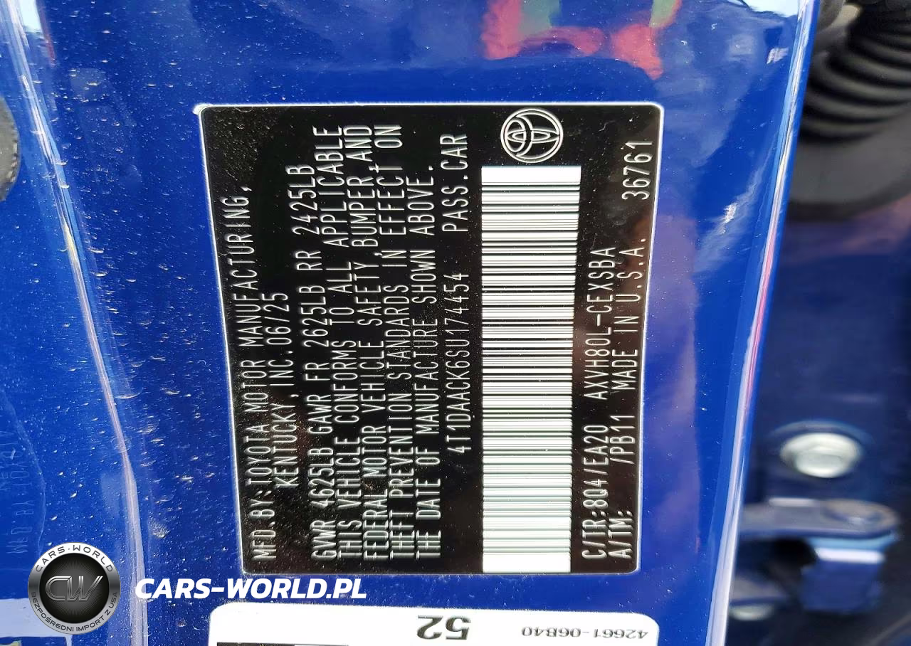 2025 Toyota Camry Se VIN:4T1DAACK6SU174454 - 12