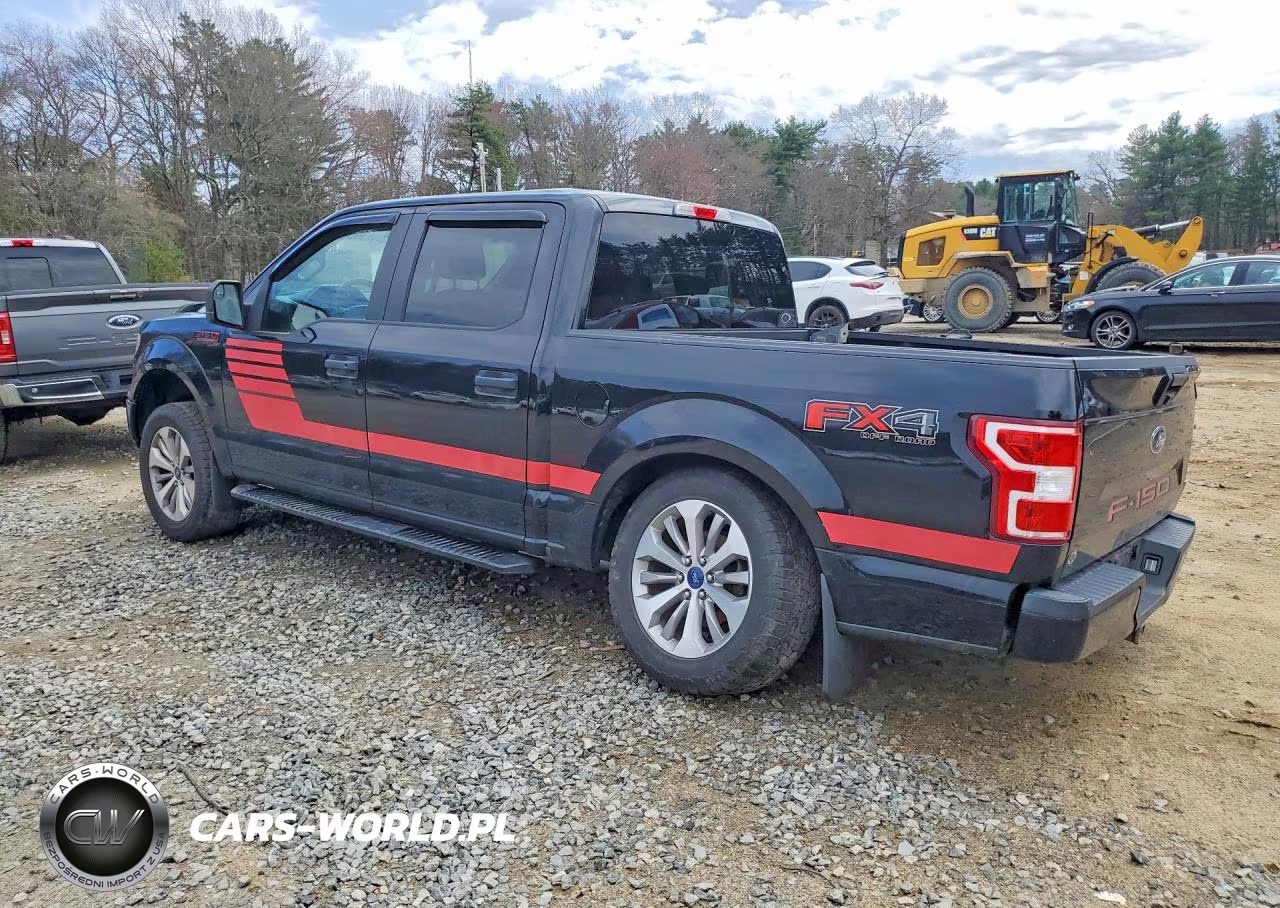 2018 Ford F150 Supercrew VIN:1FTEW1EP9JFC21529 - 2