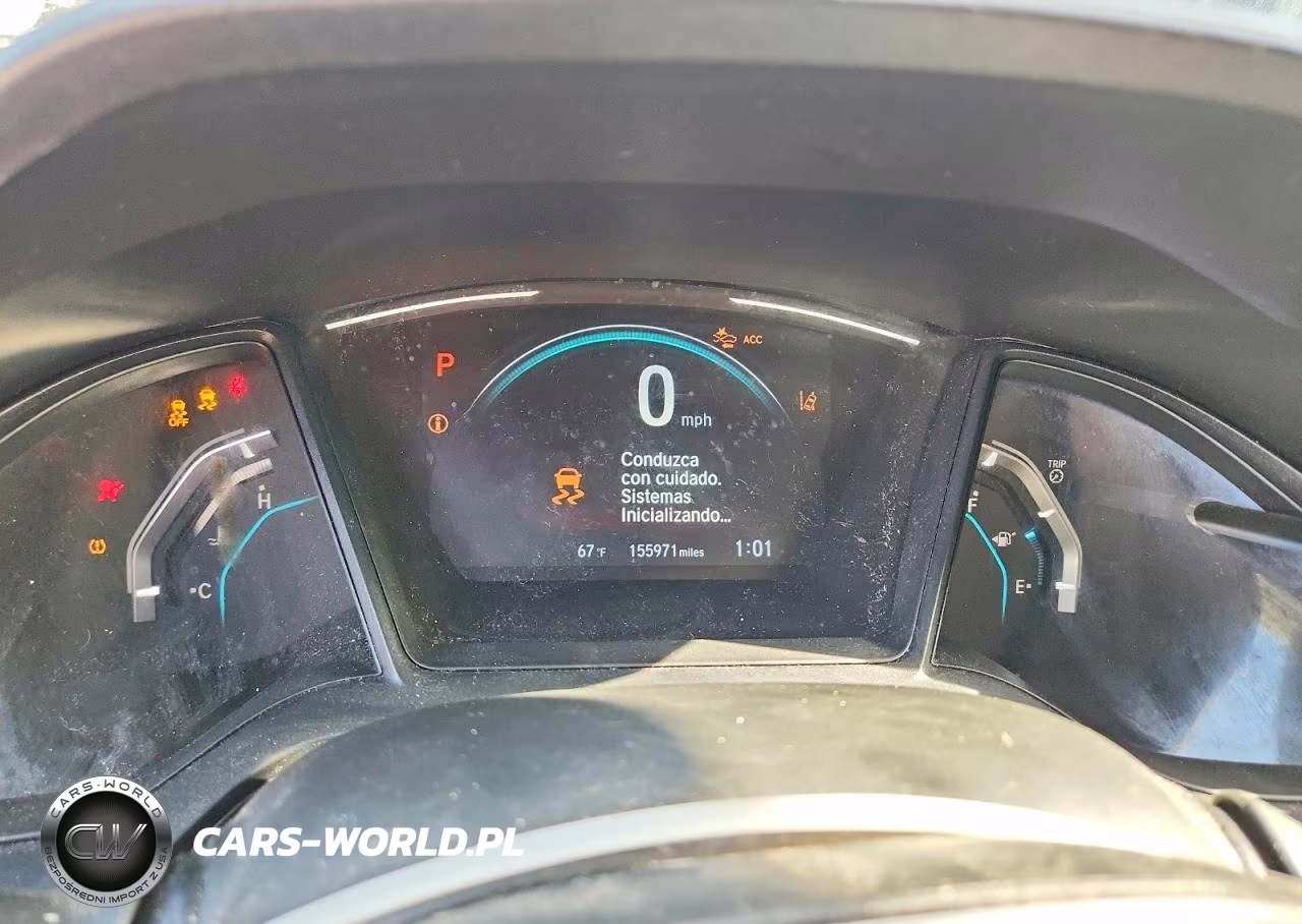 2019 Honda Civic Lx VIN:SHHFK7H30KU419772 - 9