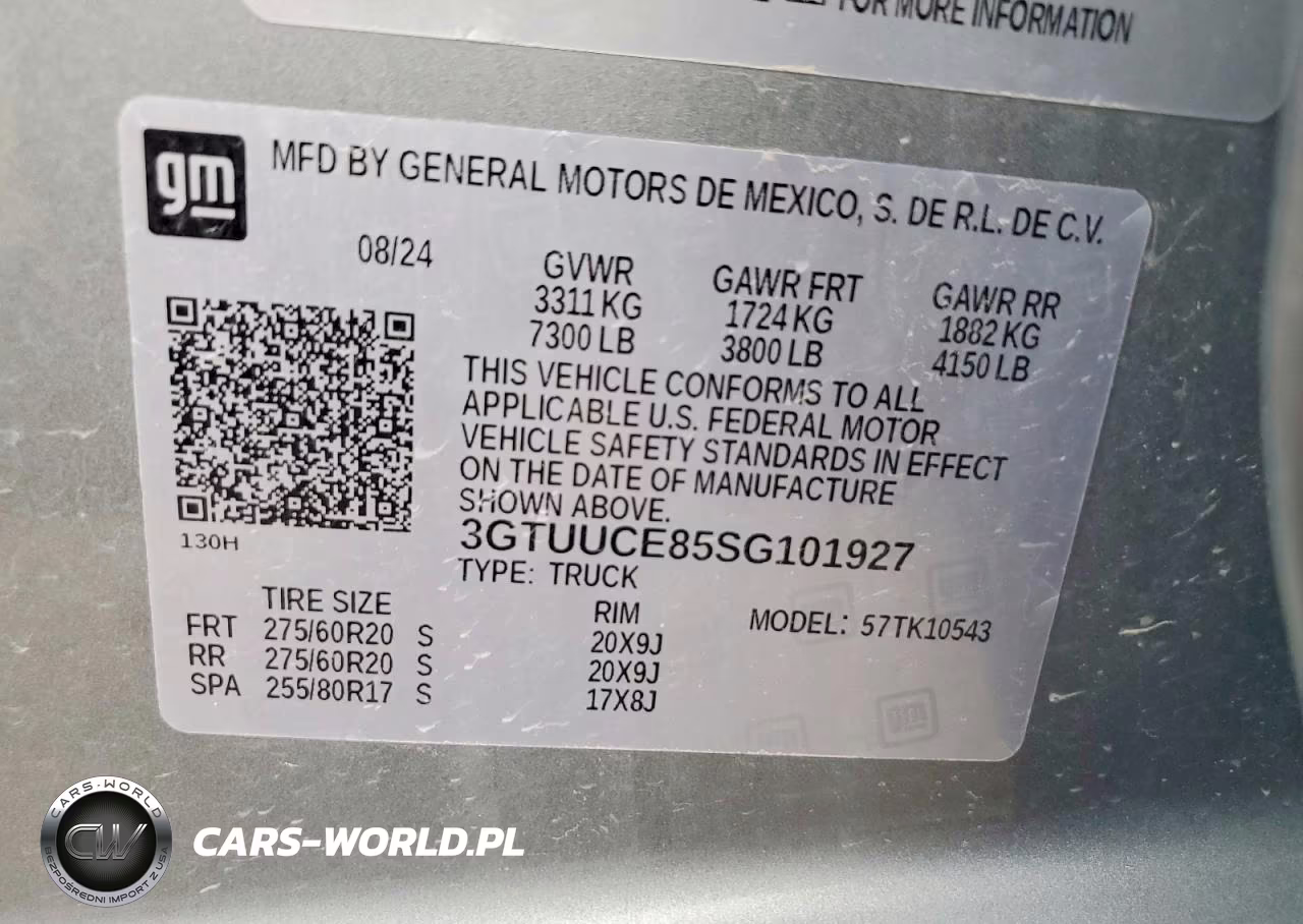 2025 GMC Sierra K1500 Elevation VIN:3GTUUCE85SG101927 - 12