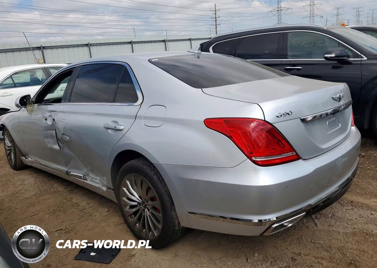 2017 Genesis G90 Premium VIN:KMHG34JA1HU033027 - 2
