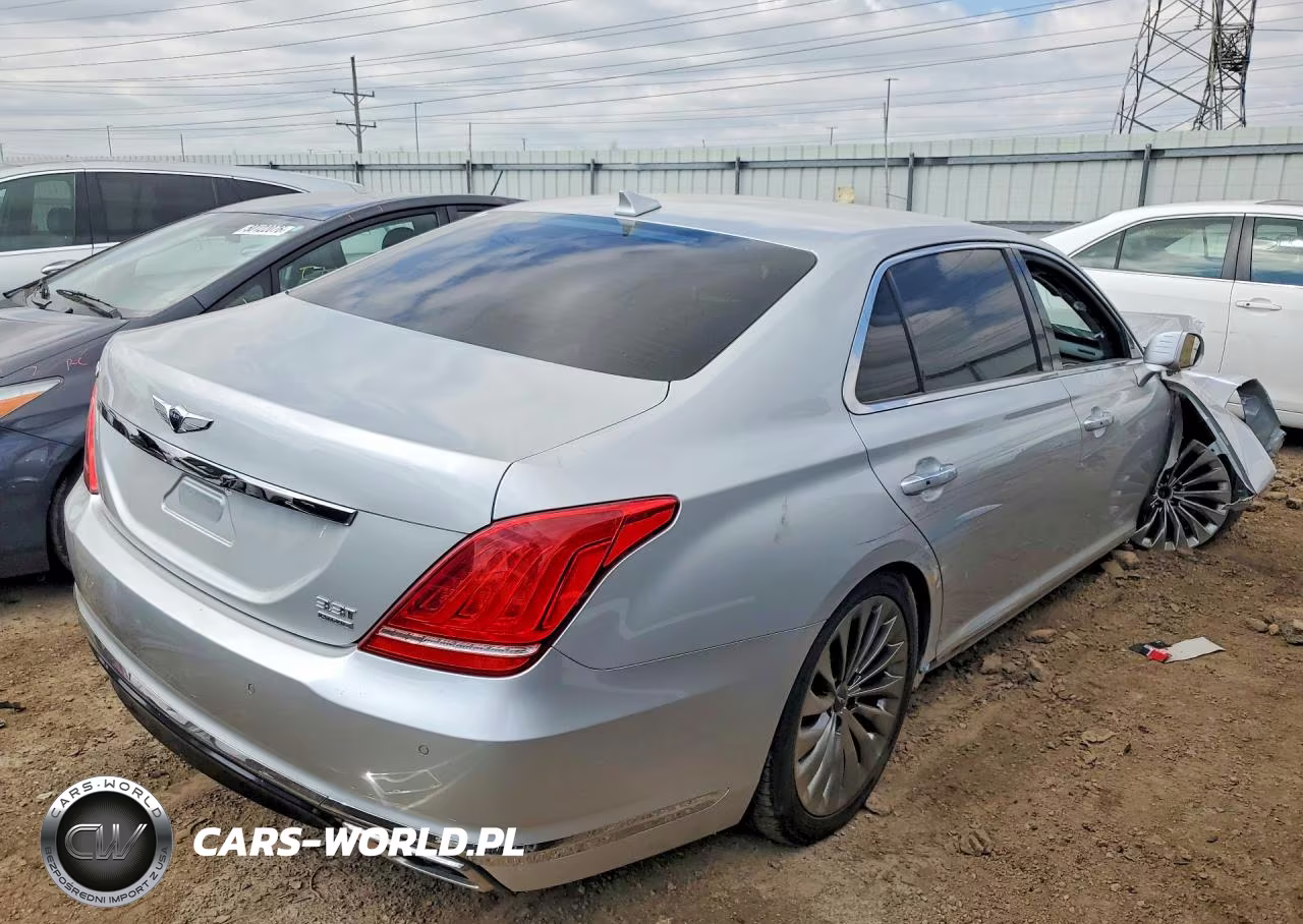 2017 Genesis G90 Premium VIN:KMHG34JA1HU033027 - 3