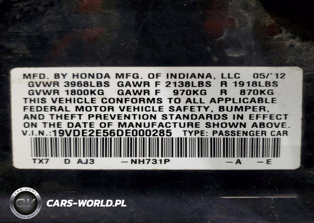 2013 Acura Ilx 24 Premium VIN:19VDE2E56DE000285 - 12