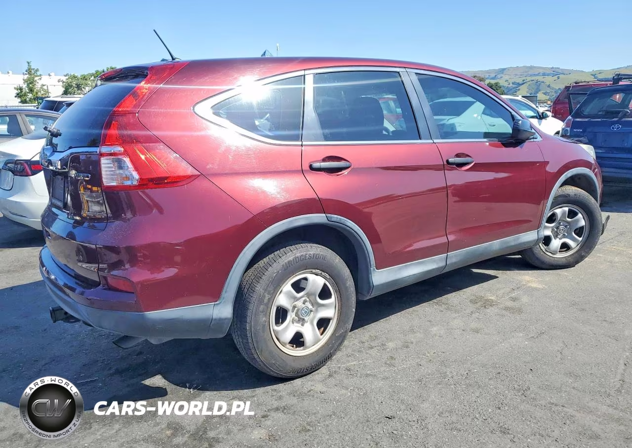 2015 Honda Cr-V Lx VIN:2HKRM4H35FH627015 - 3
