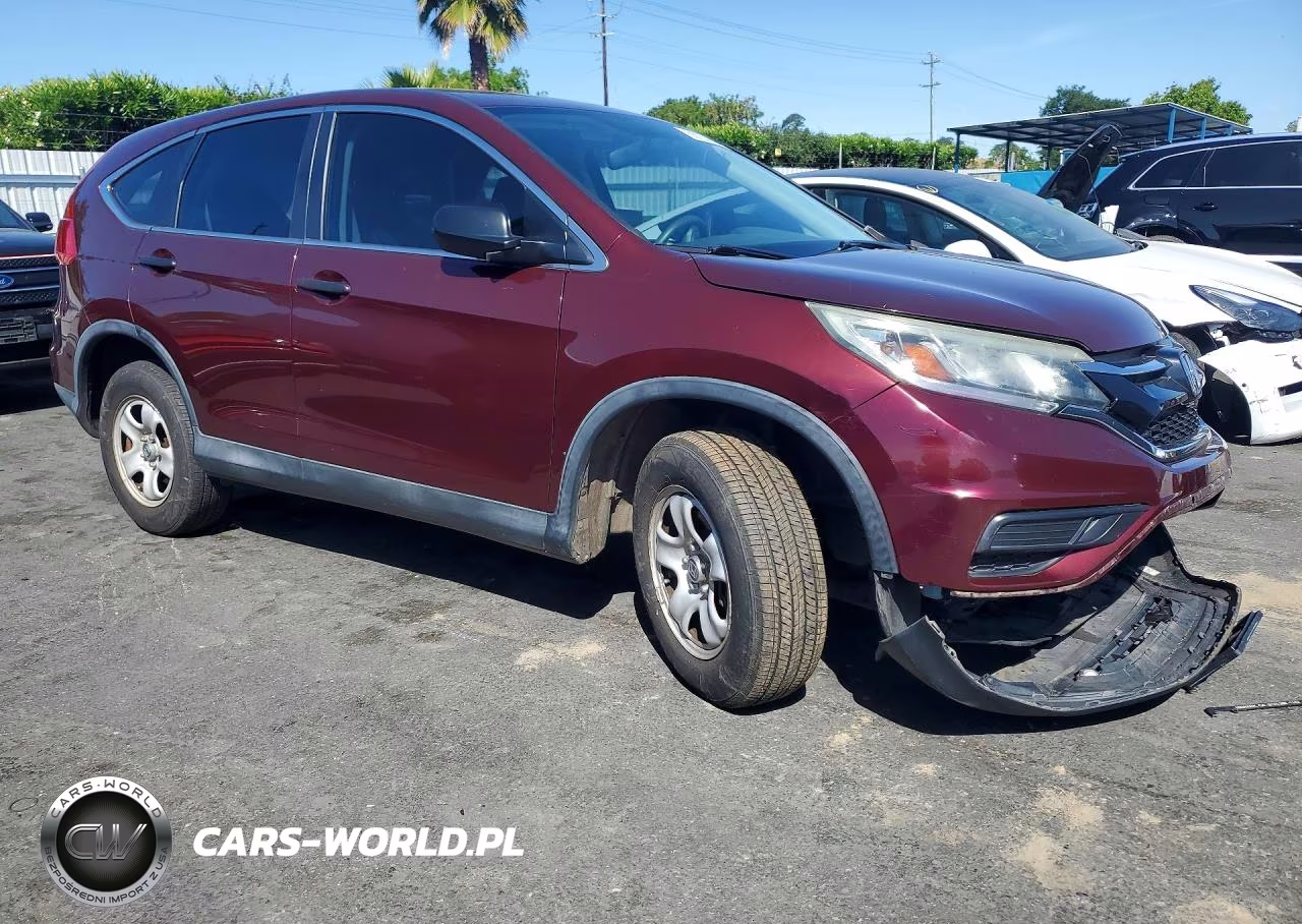 2015 Honda Cr-V Lx VIN:2HKRM4H35FH627015 - 4