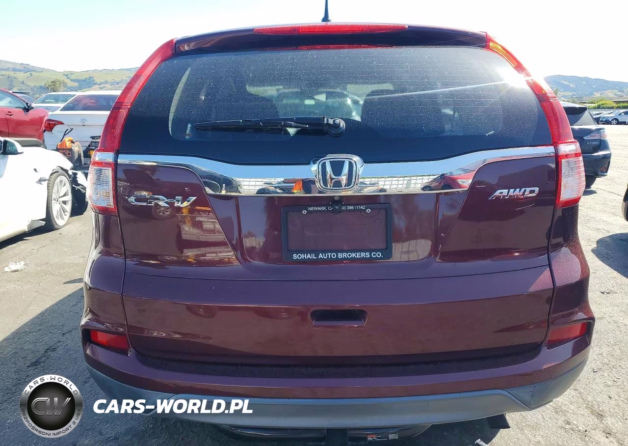 2015 Honda Cr-V Lx VIN:2HKRM4H35FH627015 - 6