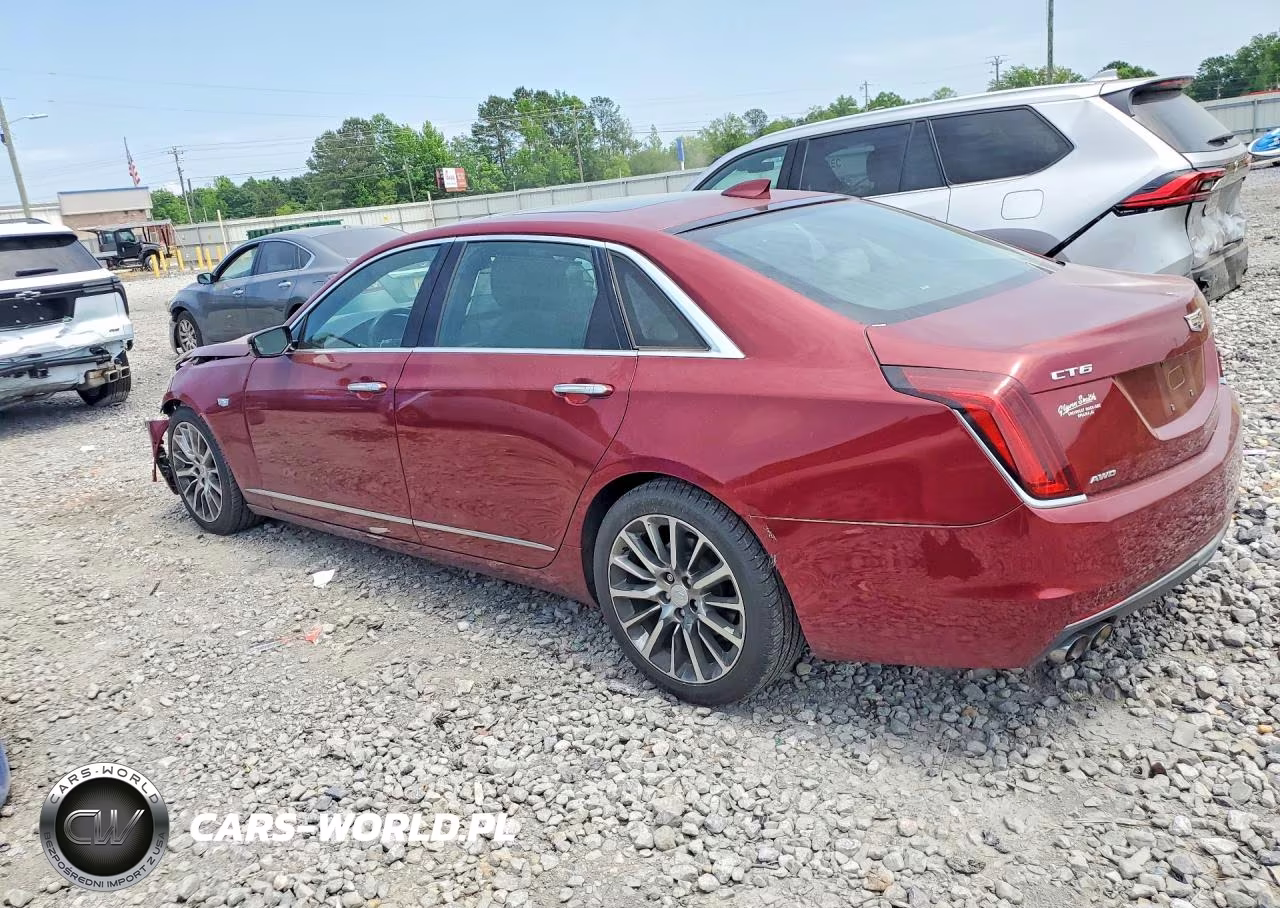 2017 Cadillac Ct6 Luxury VIN:1G6KD5RS6HU142715 - 2