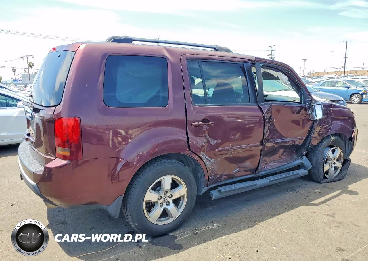 2011 Honda Pilot Ex VIN:5FNYF3H40BB054350 - 3