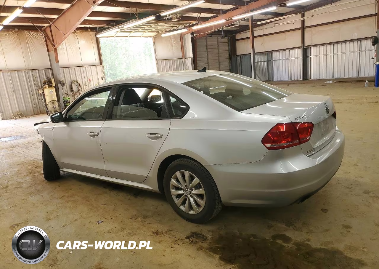 2015 Volkswagen Passat S VIN:1VWAT7A3XFC038546 - 2