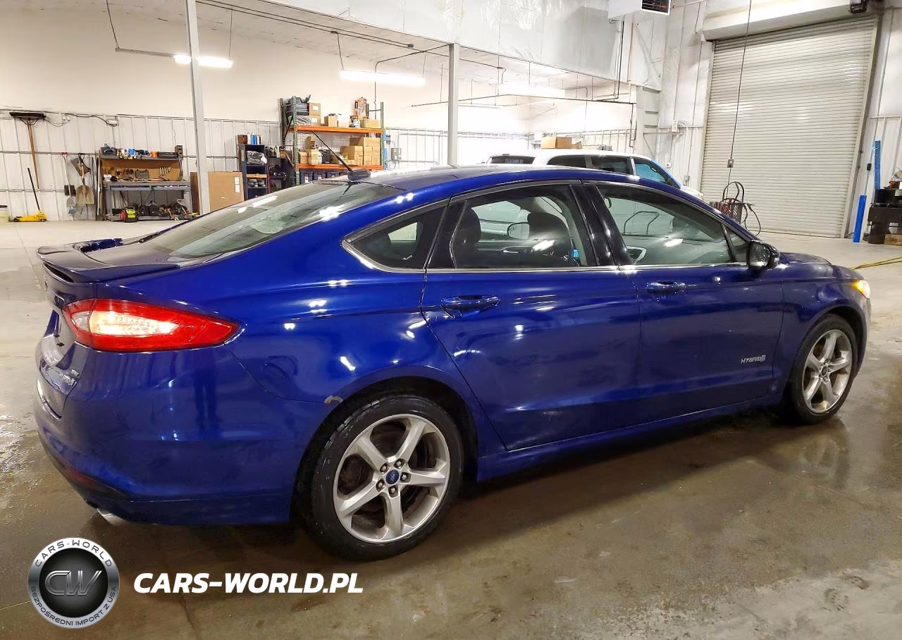 2014 Ford Fusion Se Hybrid VIN:3FA6P0LU5ER366098 - 3