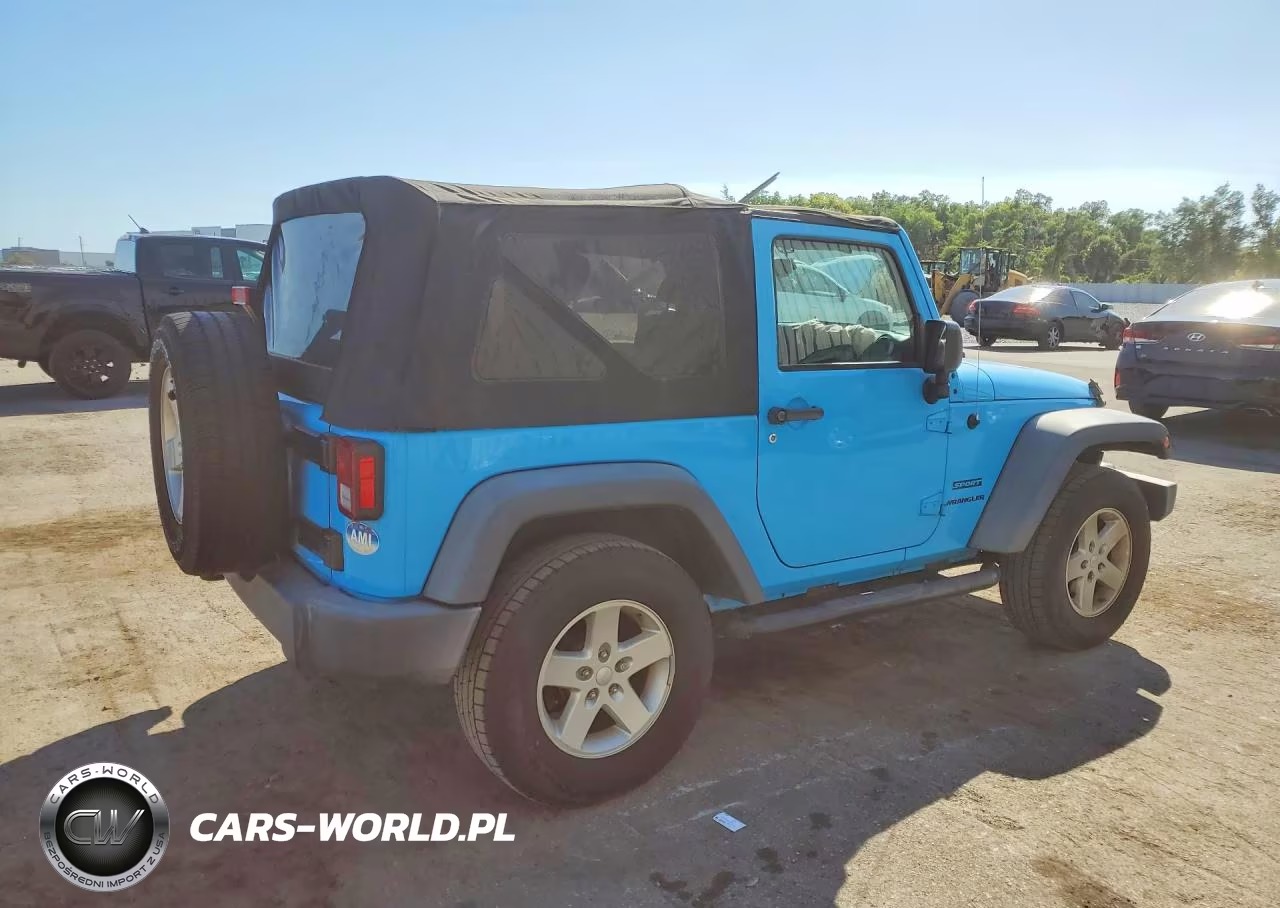 2017 Jeep Wrangler Sport VIN:1C4AJWAGXHL582859 - 3